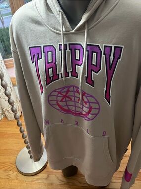 Brooklyn Cloth Trippy World Graphic Pullover Hoodie 3XL - Brooklyn Cloth T
